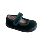 Zapy mercedes terciopelo verde botella - Imagen 2