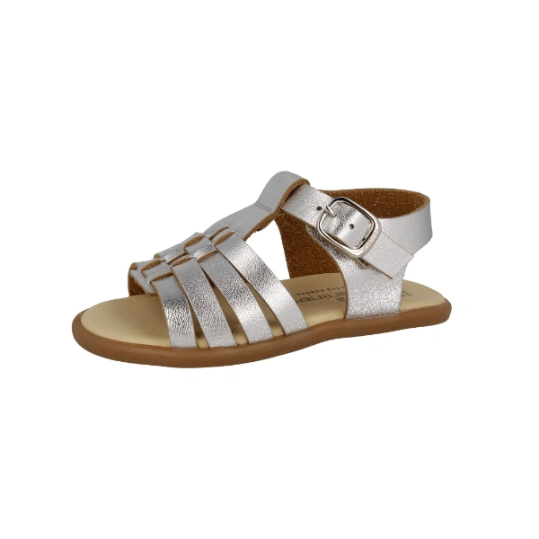 Andanines Sandalia Romana Plata