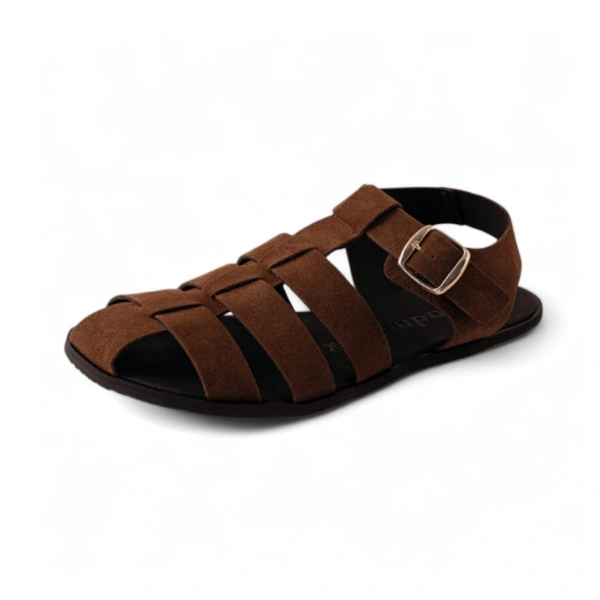 Coqueflex Sandalia caballero Suede Corteza