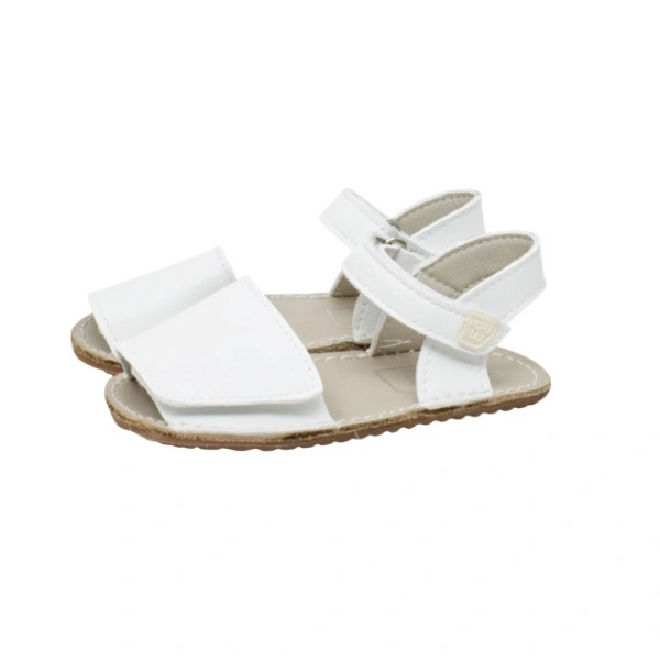 Piruflex sandalia Menorquina piel blanco