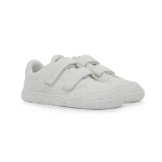 Zapatillas Mustang Free Rise blancas con dos tiras de velcro, perforaciones laterales y puntera reforzada, vista lateral